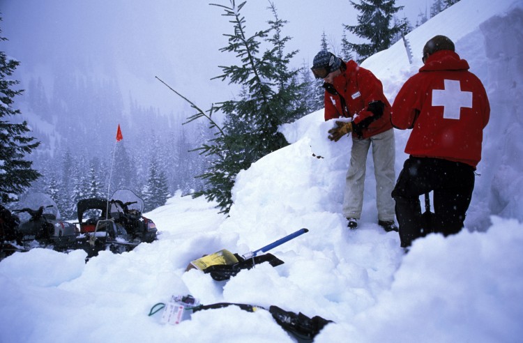 avalanche aftermath