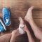 a foot injury