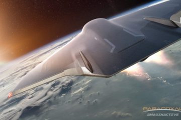 supersonic aircraft in space